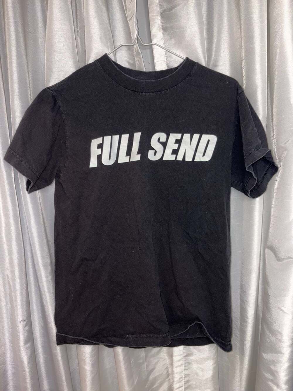 Full Send Logo Graphic T-Shirt Black Size Small